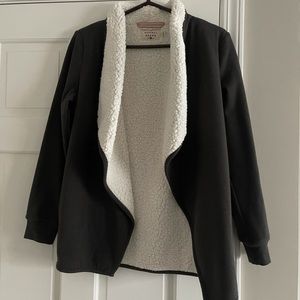 The Normal Brand Sherpa cardigan